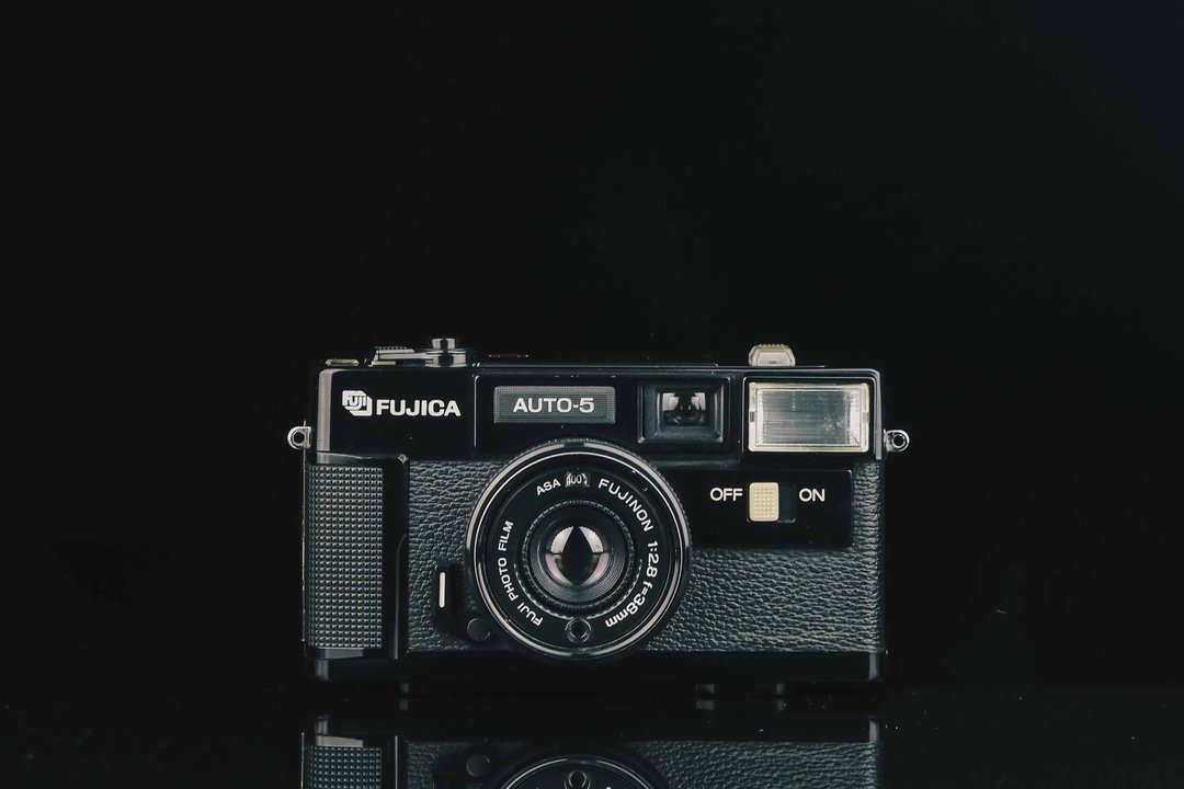 FUJICA AUTO-5 #1671 #135底片相机 - 相机 - 其他金属 黑色