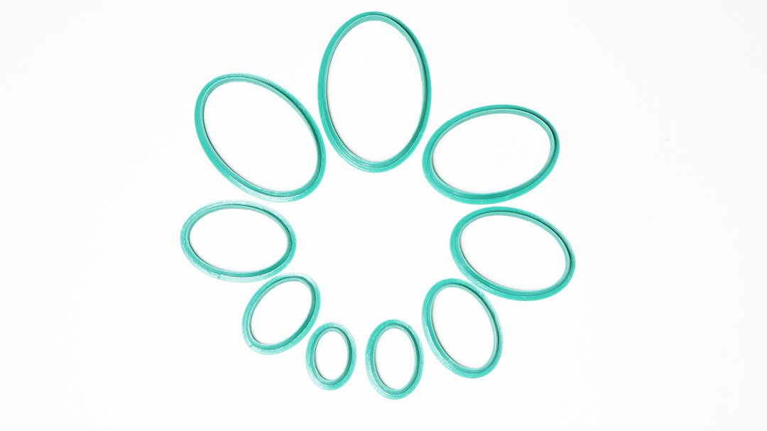 Cutters set ellipse. Clay Cutter Set. Jewelry tools. Clay cutters set. Polymer - 零件/散装材料/工具 - 塑料 
