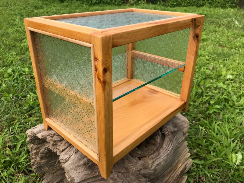 台湾桧木风化复古小柜、日式点心小柜 - 收纳用品 - 木头 