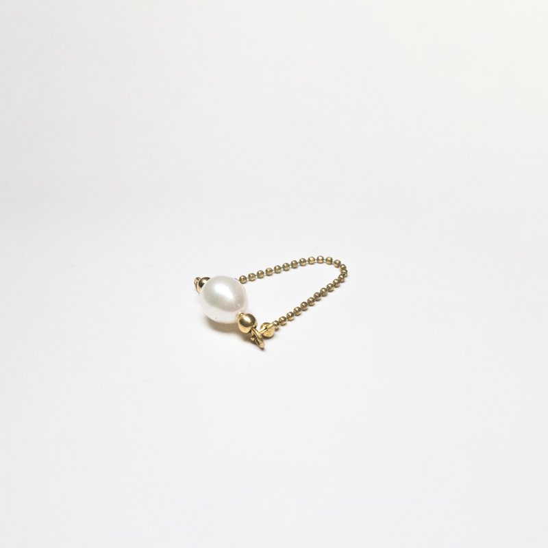 少年 戒指 - Teenage ring - 戒指 - 珍珠 金色