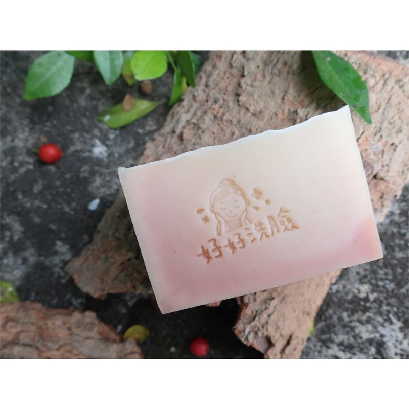 【皂章A37】好好洗脸 压克力皂章 Acrylic Soap Stamp - 蜡烛/香氛/手工皂 - 压克力 