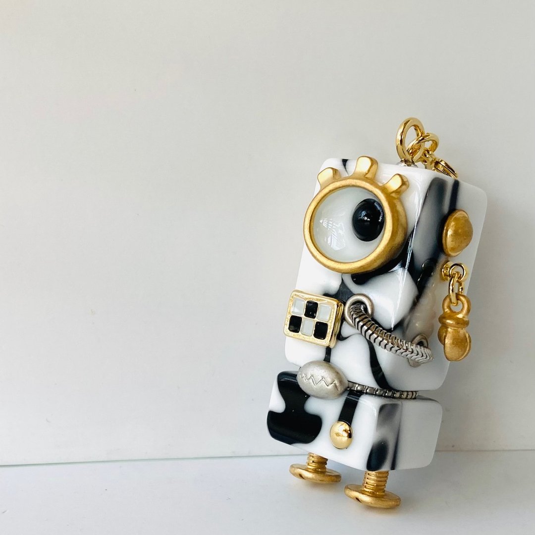 【Robot Accessories】机器人吊饰 Kyo-lo 4 - 吊饰 - 塑料 白色