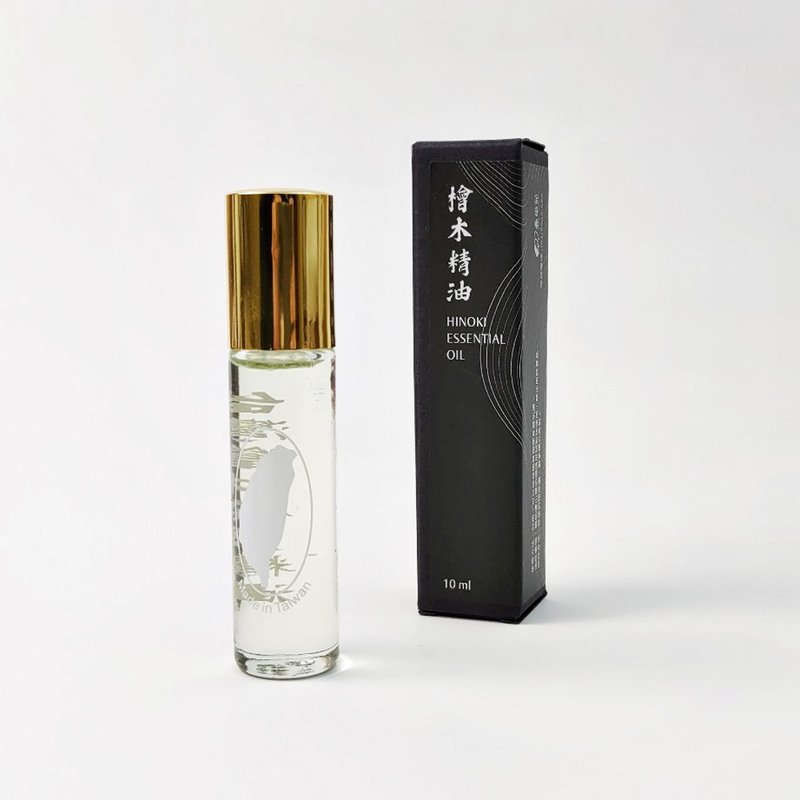 台湾桧木精油滚珠瓶10ml(单瓶) - 香薰/精油/线香 - 精油 