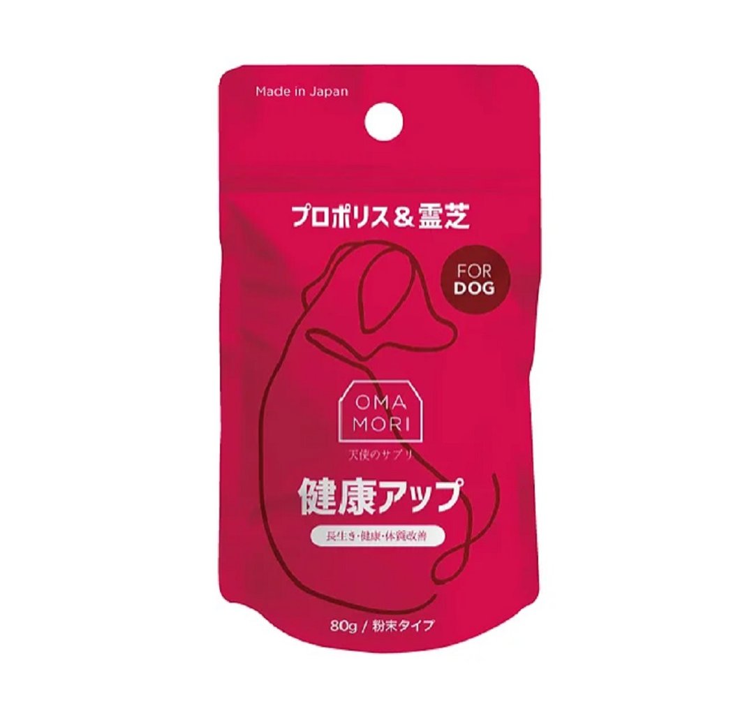 日本宠物保健品 | 蜂胶灵芝无添加保健素 【FOR DOG】80g - 其他 - 浓缩/萃取物 白色