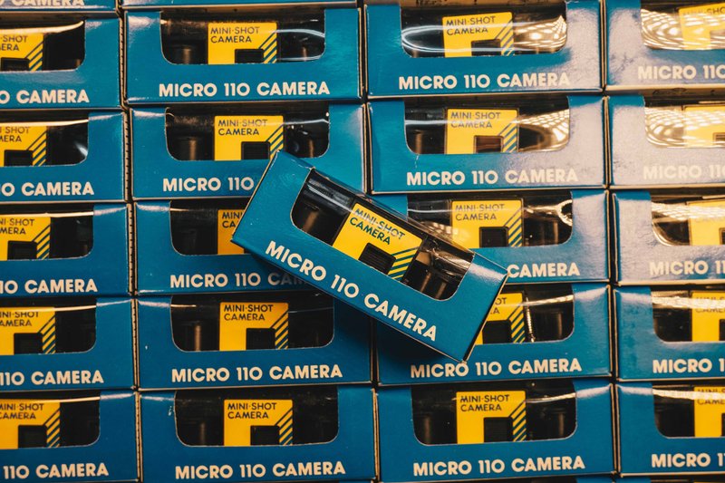Mini-Shot Micro 110 Film Camera #110底片相机 - 相机 - 塑料 黑色