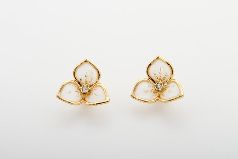 【JewCas】Air Earrings 耳环 / JC2262 (空气耳夹） - 耳环/耳夹 - 其他金属 金色