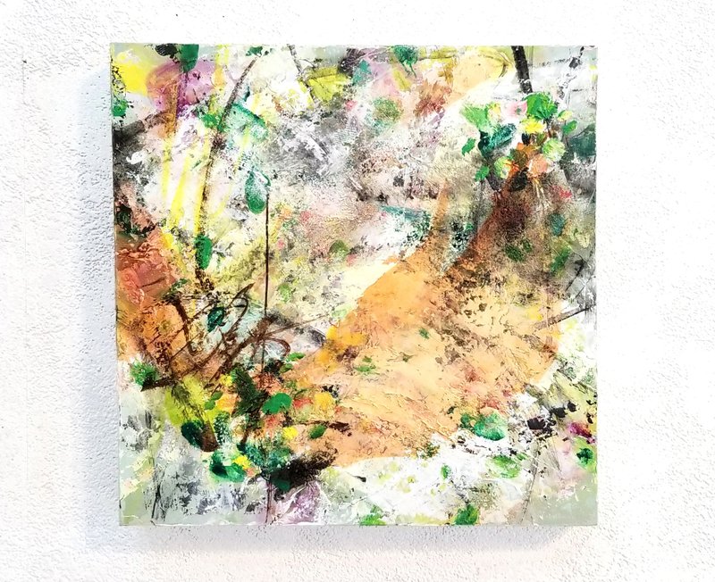 花园 - 海报/装饰画/版画 - 木头 绿色