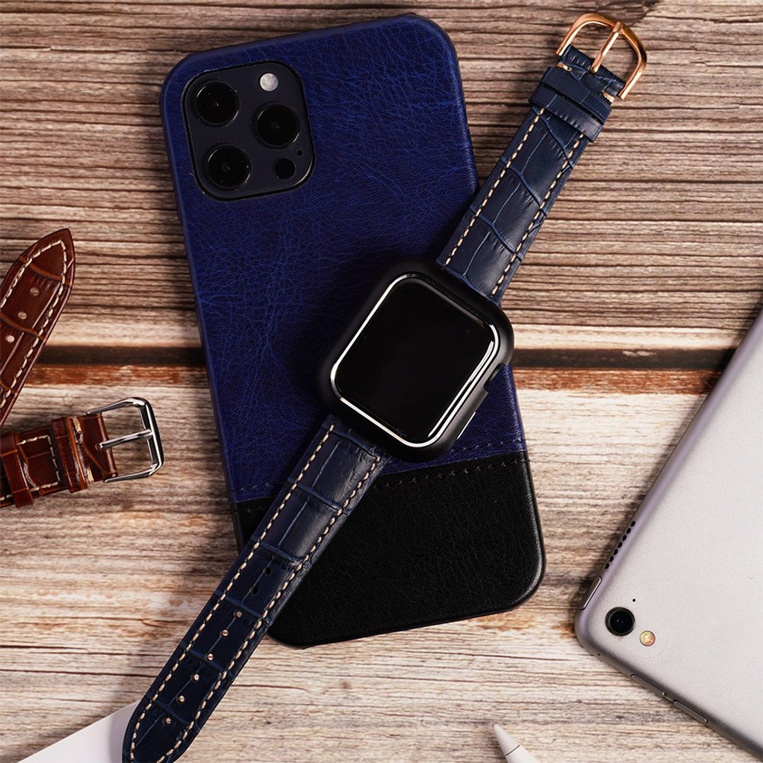 Apple watch - 压纹真皮苹果表带 - 表带 - 真皮 