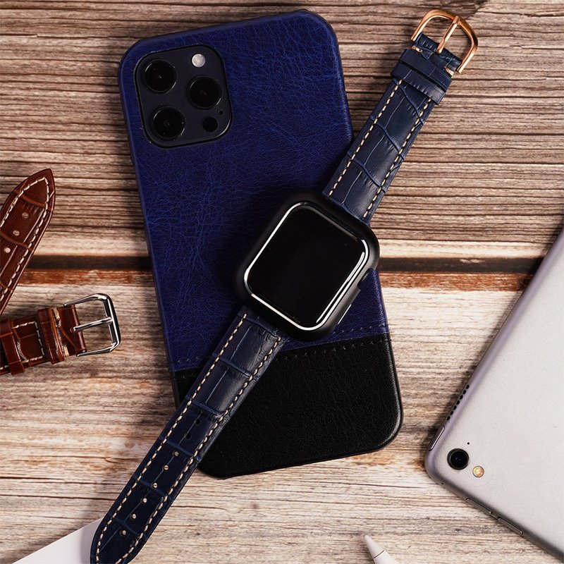 Apple watch - 压纹真皮苹果表带 - 表带 - 真皮 