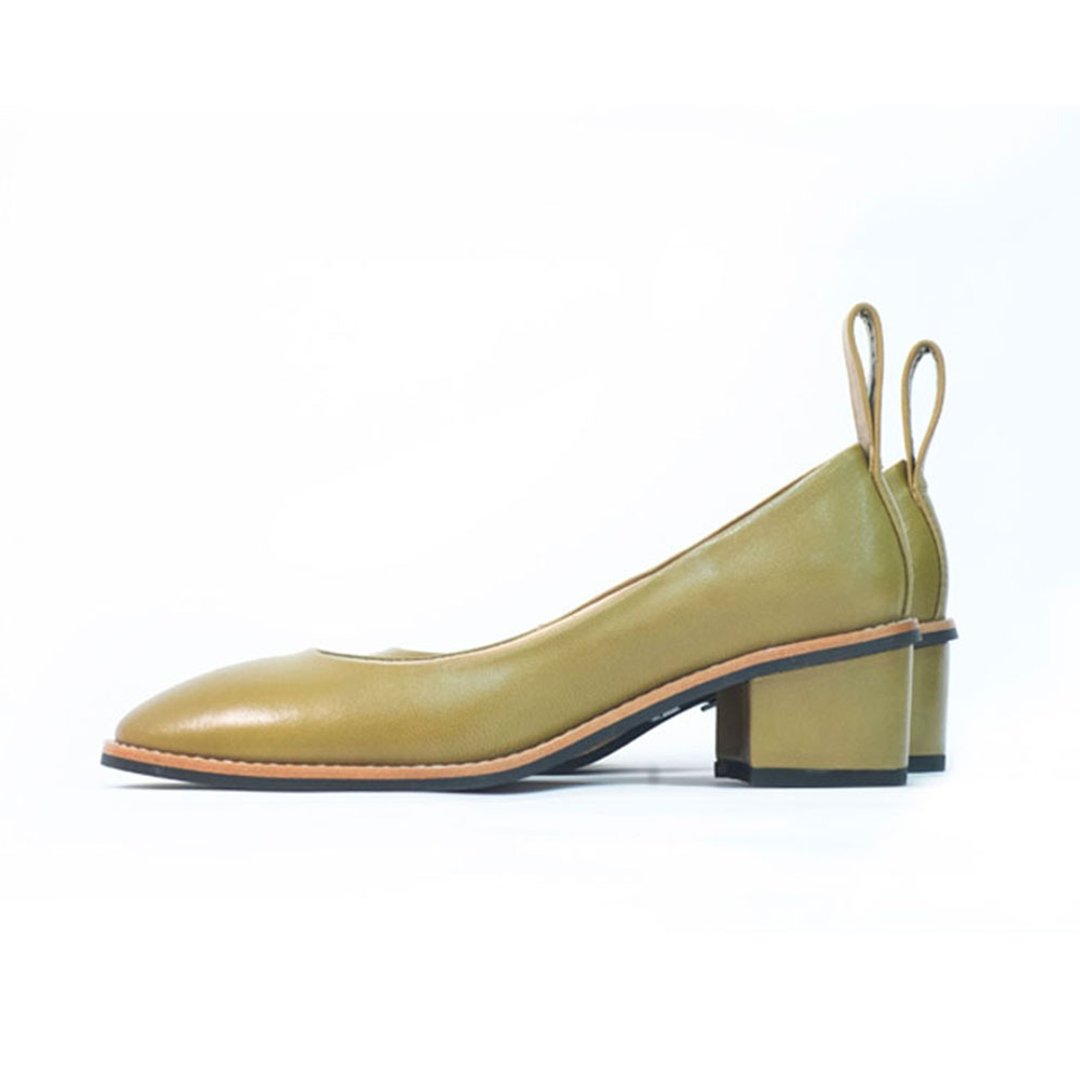 NOUR Isola pump - Matutinal Green / NOUR Isola 跟鞋 - 晨曦绿 - 其他女款皮鞋 - 真皮 绿色