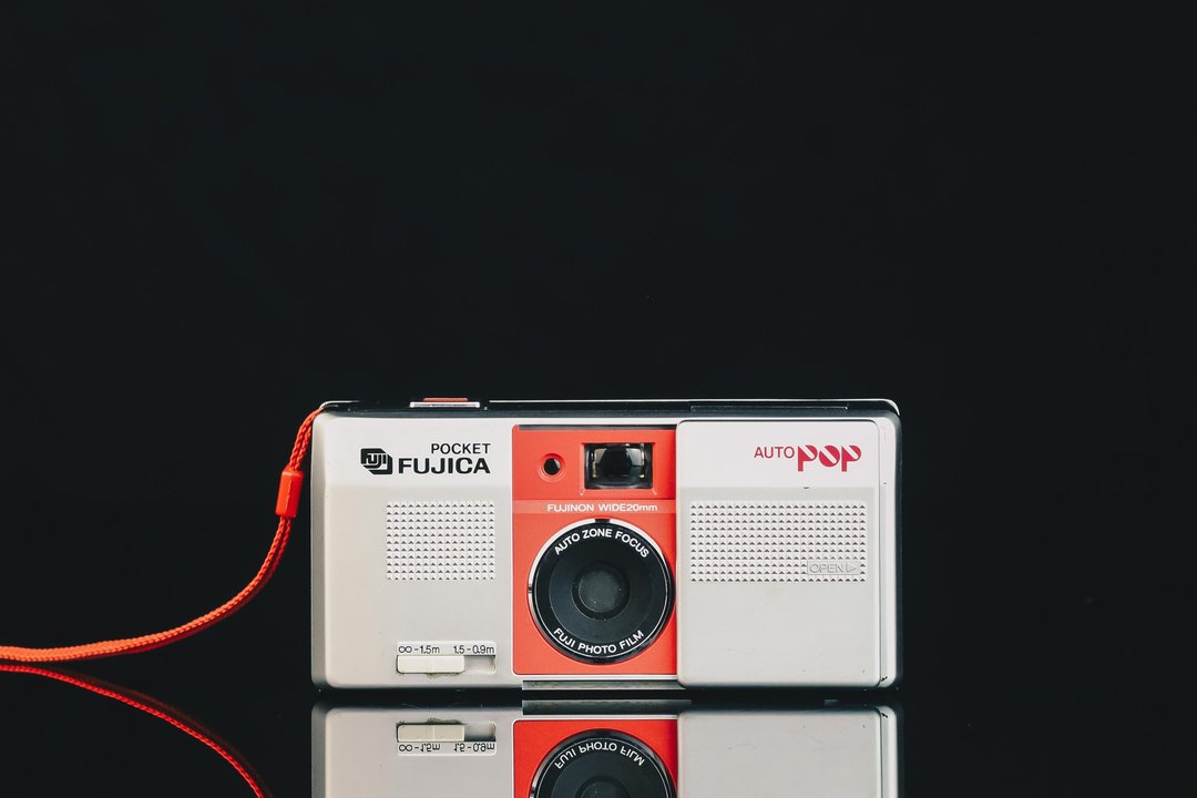 FUJICA POCKET AUTO POP #522 #110底片相机 - 相机 - 其他金属 黑色