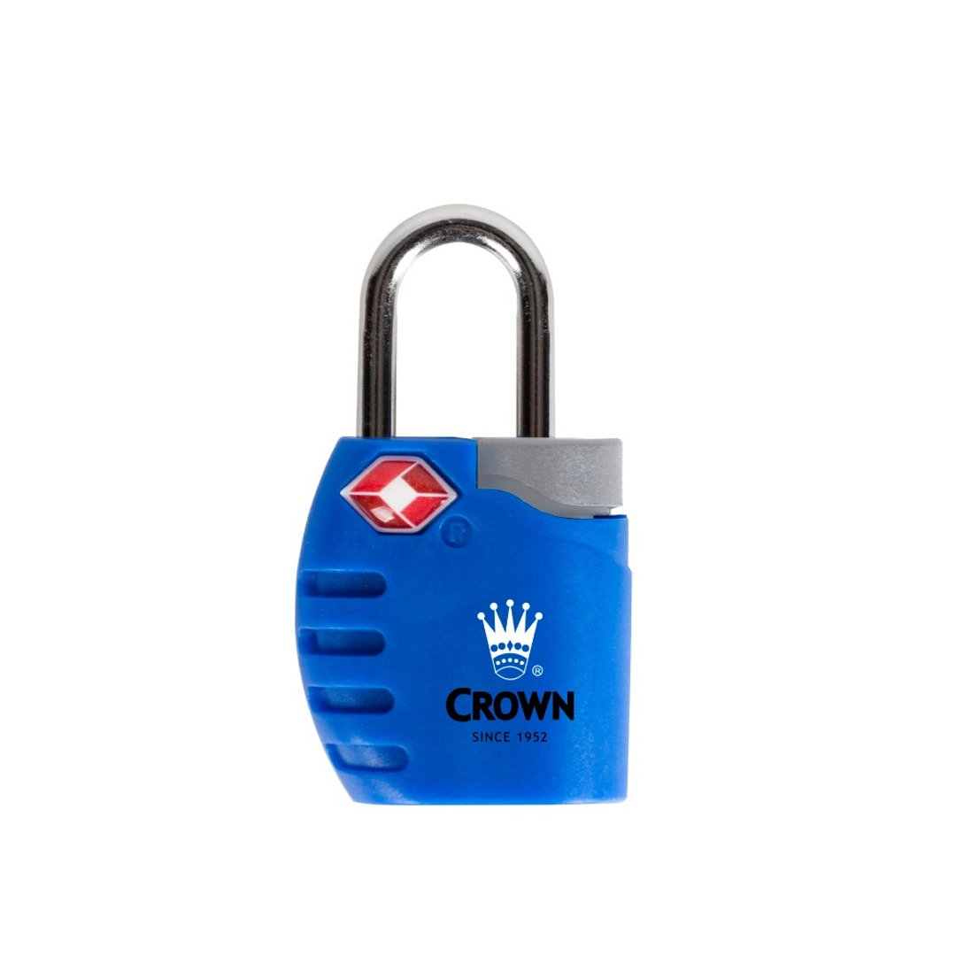 【CROWN】TSA海关锁 钥匙锁 蓝色 - 其他 - 其他材质 蓝色