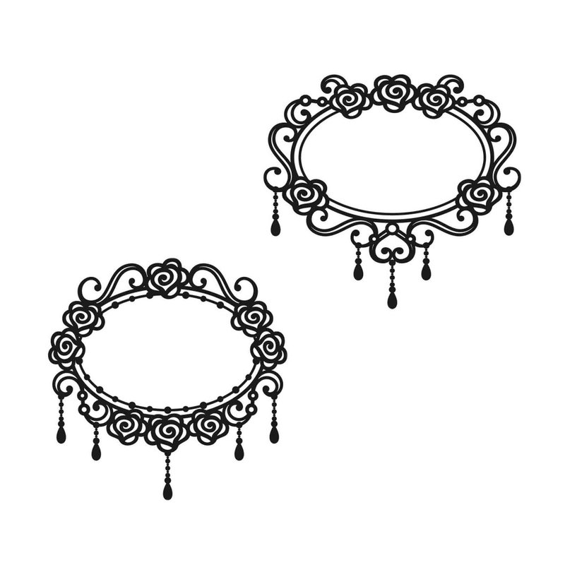 Vintage frame svg, vintage frame eps, vintage frame png, picture frame svg - 图文模板设计 - 其他材质 