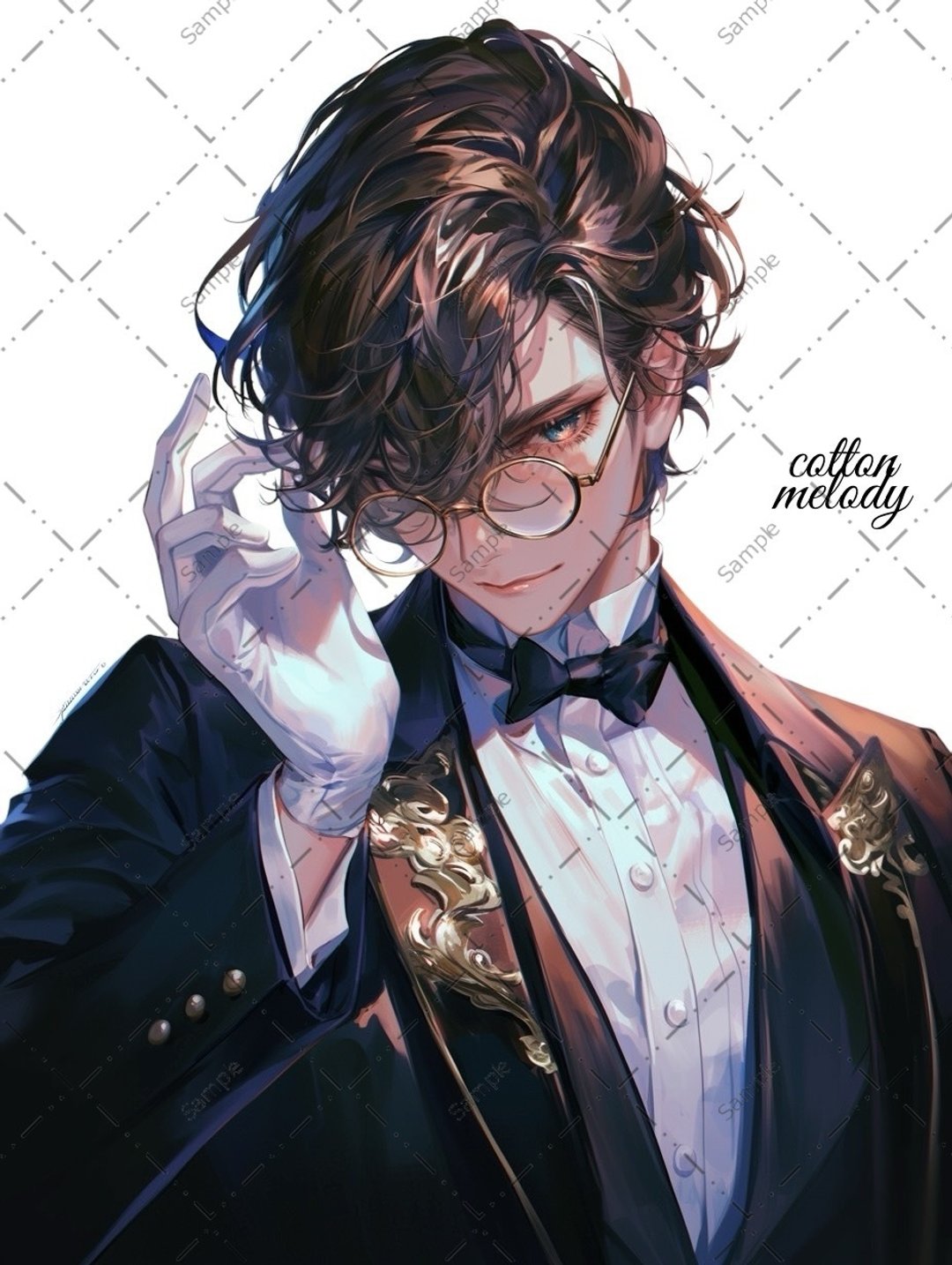 original sticker no.1341 人物贴纸 原创贴纸 人物贴纸 女孩贴纸 原创人物贴纸 - 贴纸 - 纸 