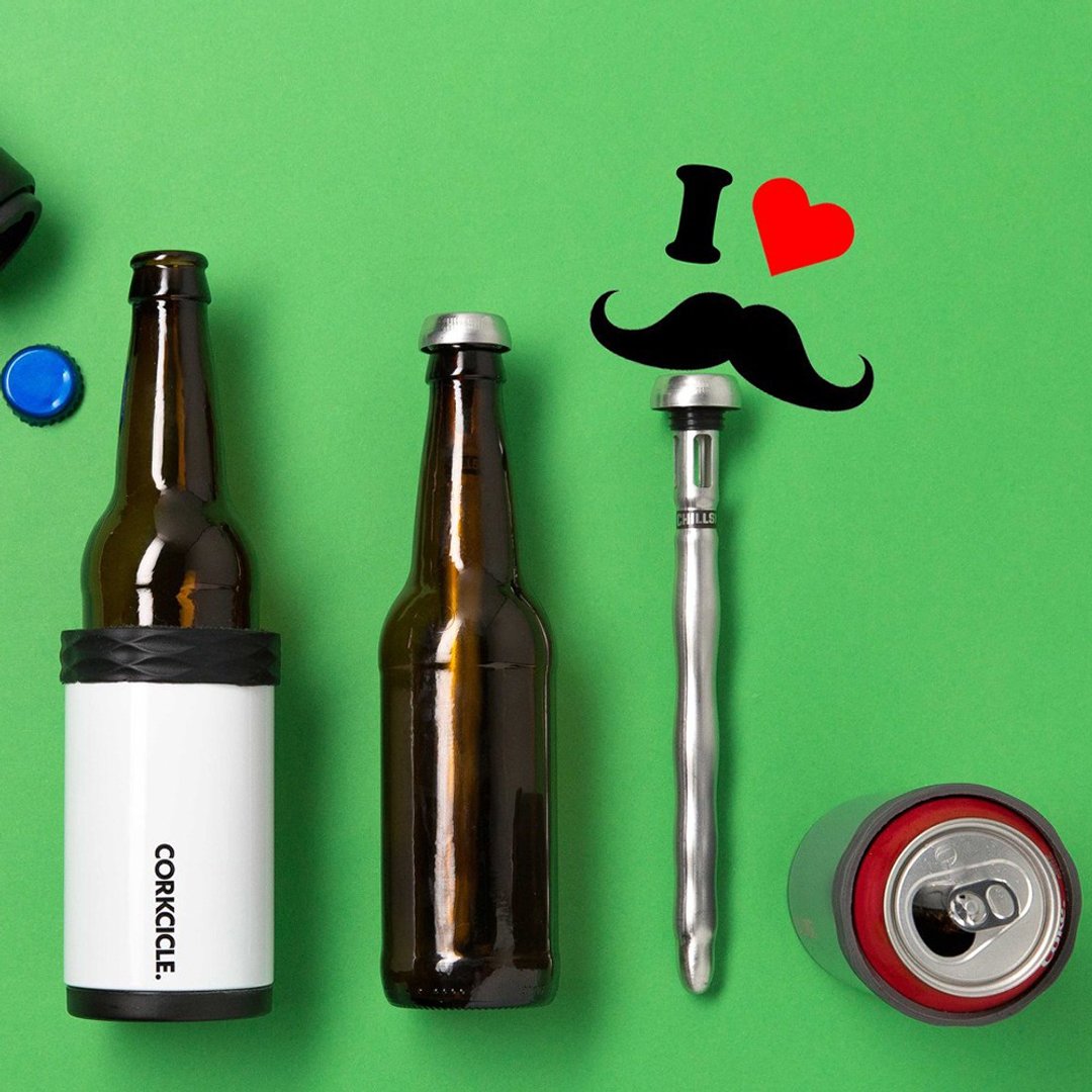 美国 CORKCICLE 酷仕客 Chillsner 啤酒冰镇棒(单入) - 酒杯/酒器 - 不锈钢 银色