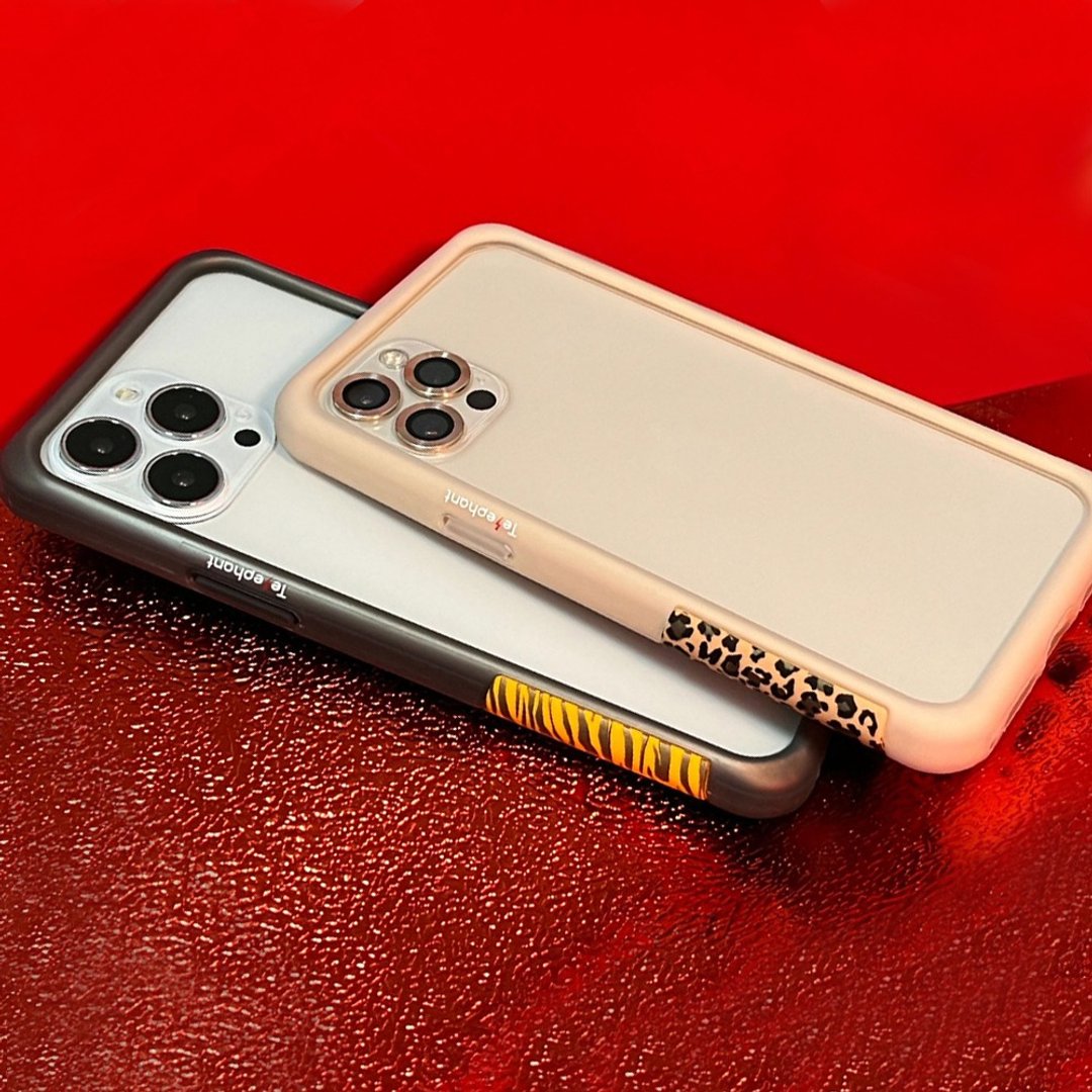 送品牌挂绳 iPhone 系列 NMDer 抗污防摔手机壳-豹喜 - 手机壳/手机套 - 塑料 卡其色