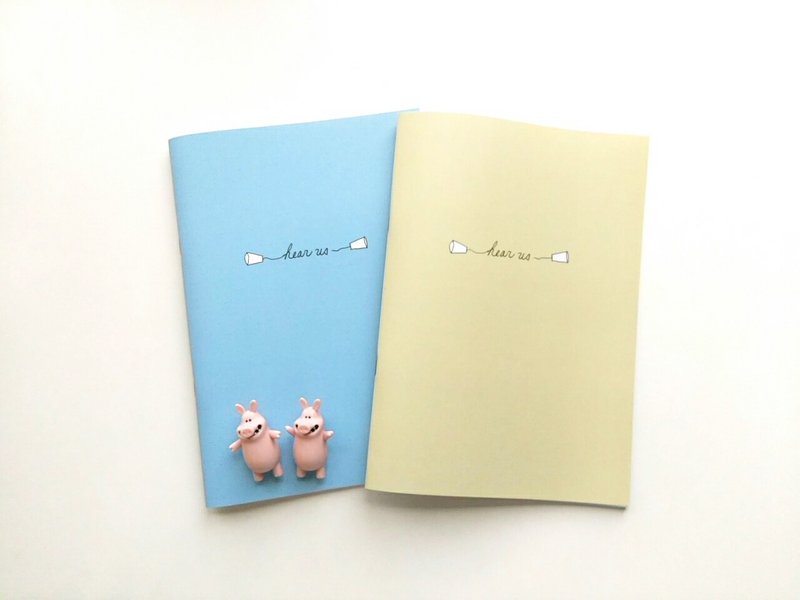 我们的网格笔记本（A5） - 笔记本/手帐 - 纸 蓝色