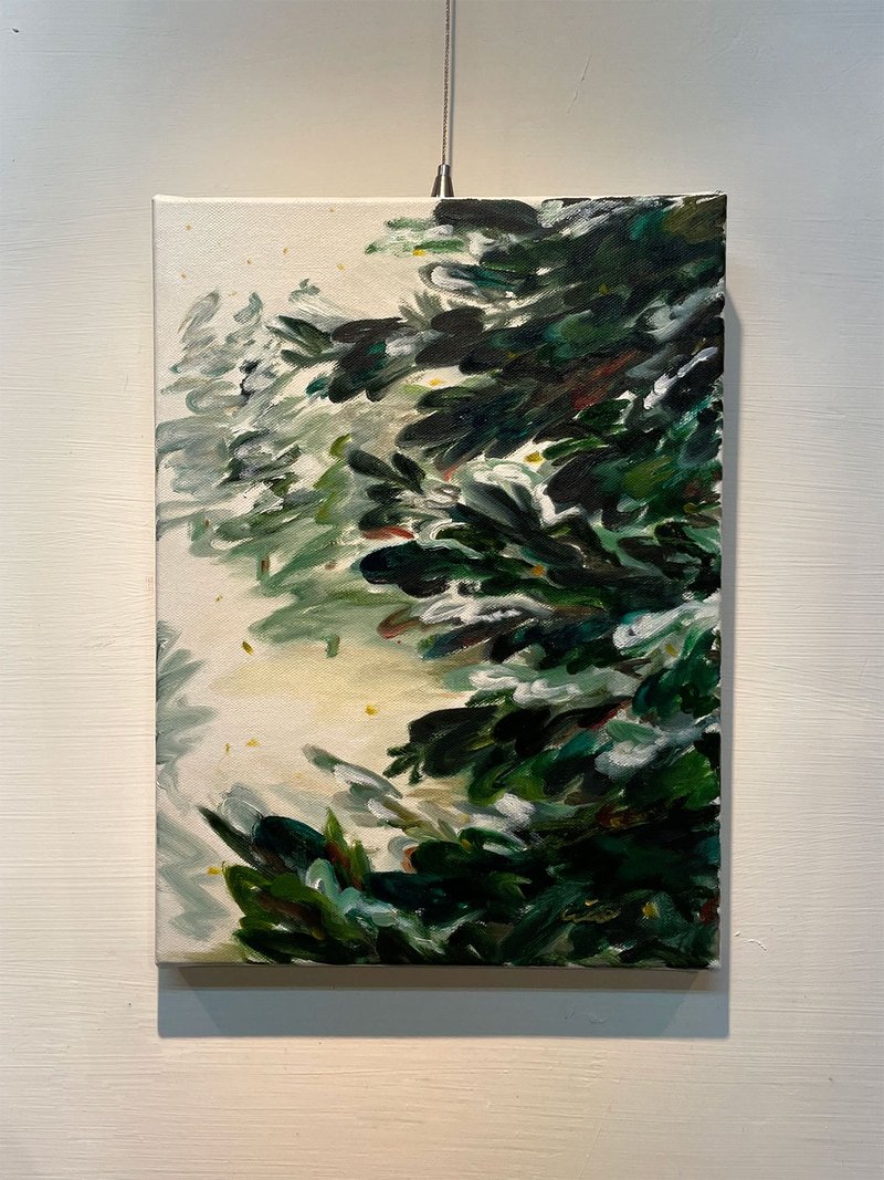 【圣诞礼物Christmas】圣诞油画插画-A - 海报/装饰画/版画 - 颜料 多色