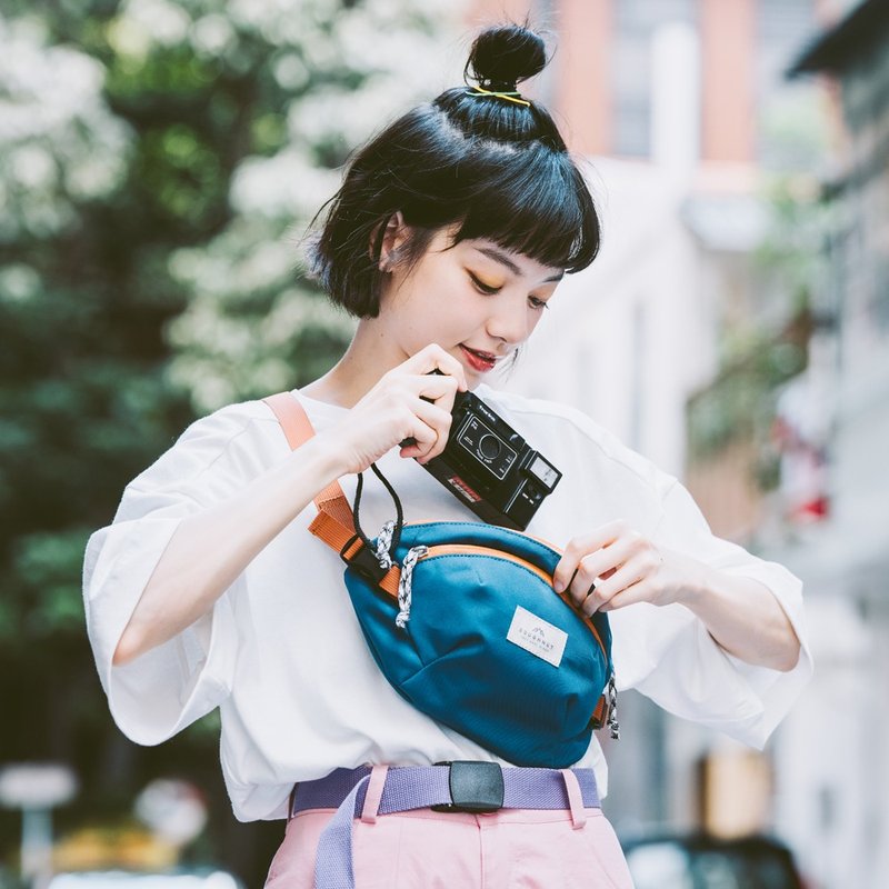 Doughnut 姚爱甯的单肩腰包-鸭绿 - 侧背包/斜挎包 - 其他人造纤维 绿色