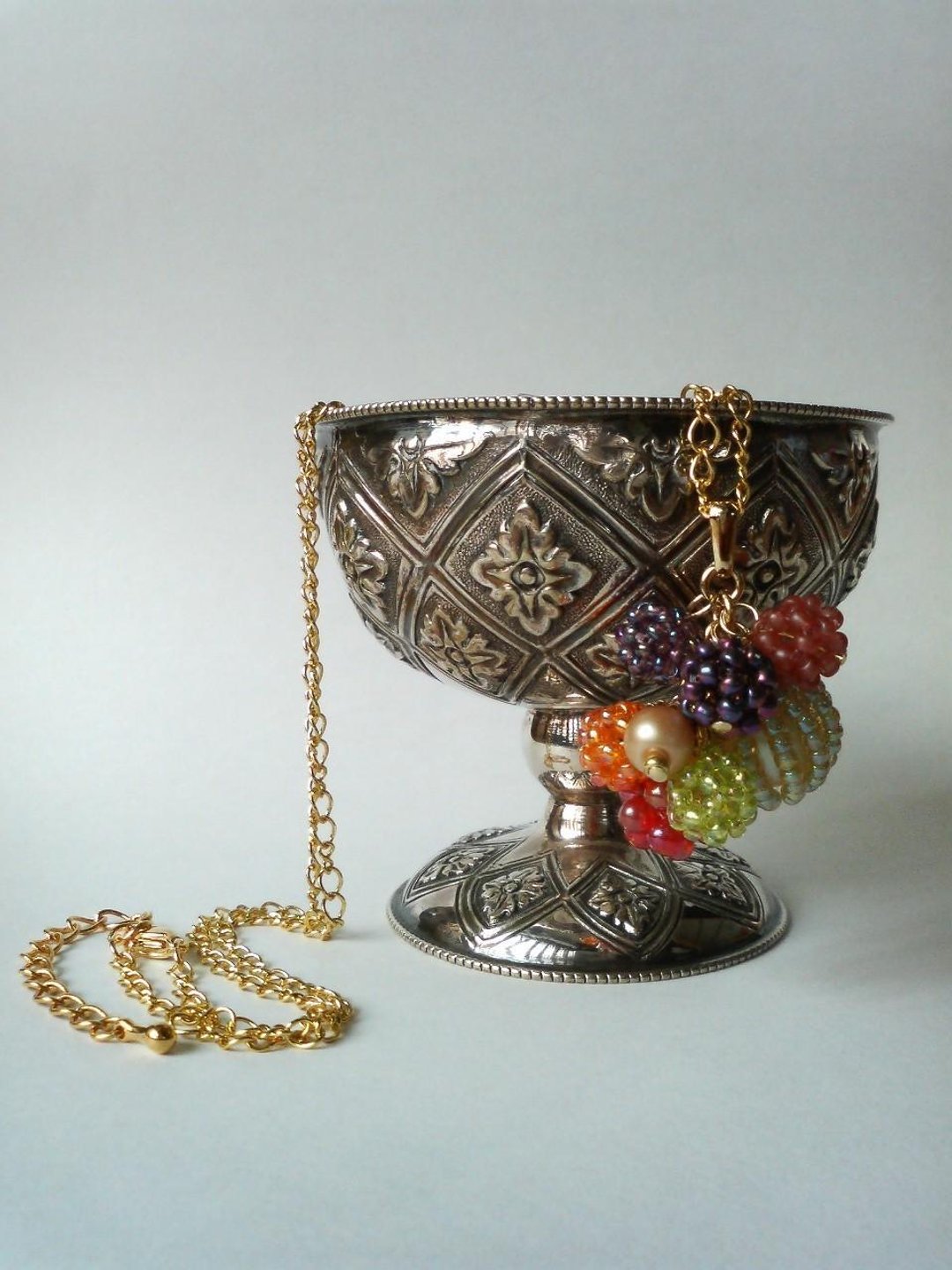 Nuts and Berries Nacklace A - 项链 - 玻璃 多色