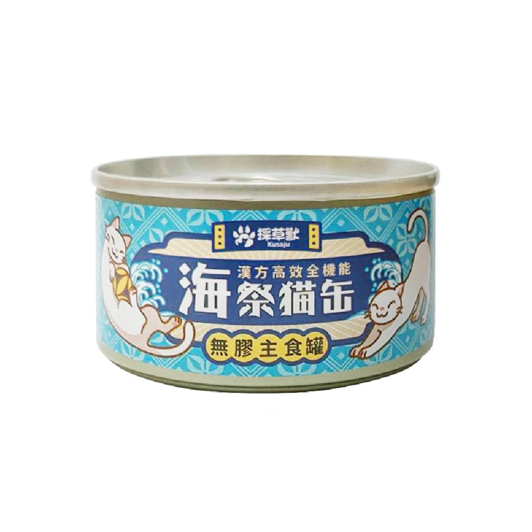 采草兽 - 海祭 - 猫保健主食罐80g - 猫罐头/鲜食 - 新鲜食材 