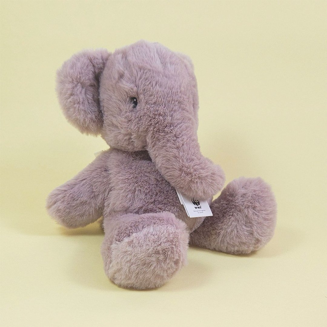 24H 出货 BON TON TOYS x WWF ECO 环保小象玩偶 - 依布 粉 29cm - 玩具/玩偶 - 环保材料 粉红色