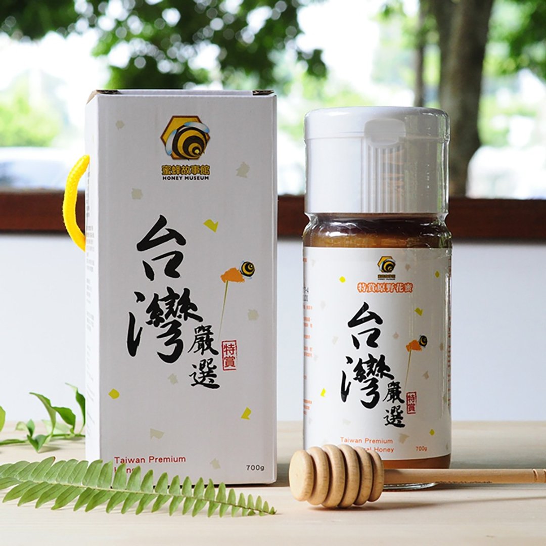 蜜蜂故事馆 台湾原野花蜜700g - 蜂蜜/黑糖 - 新鲜食材 橘色