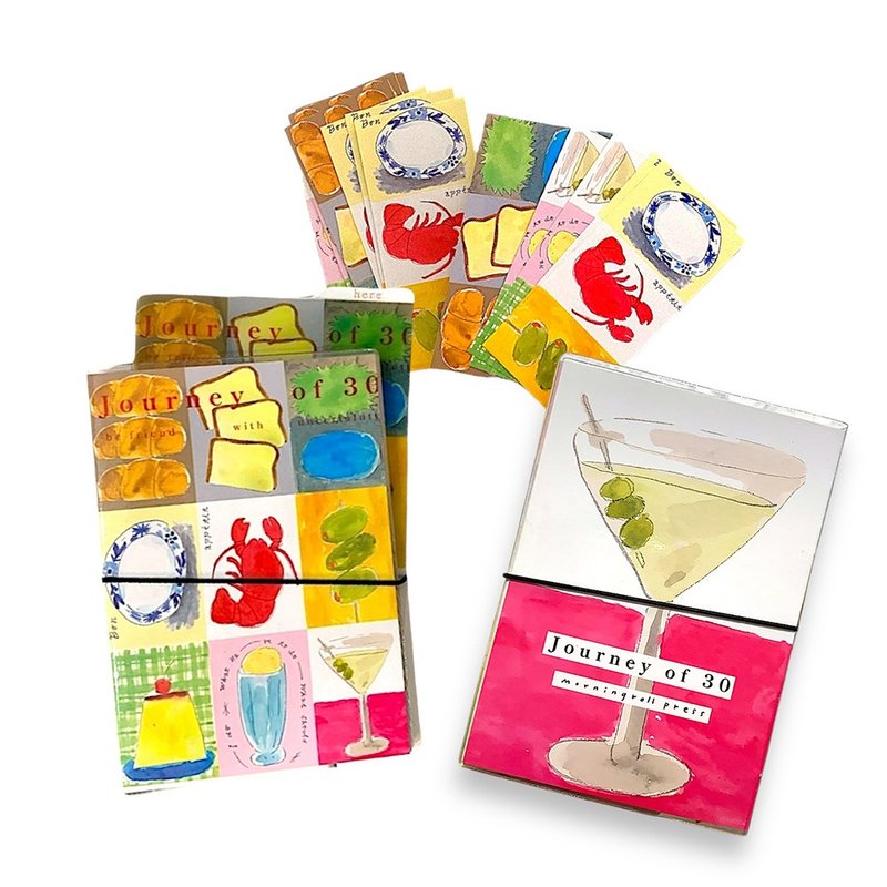 Journey of 30 艺术装订笔记本套组 - 笔记本/手帐 - 纸 白色