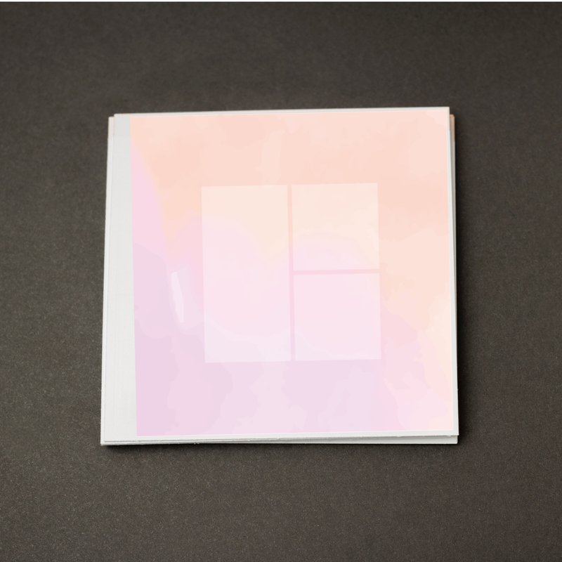 硬笔书写作品纸 色纸 A06 2+1格50入・厚磅纸・钢笔可用 - 其他书写用品 - 纸 