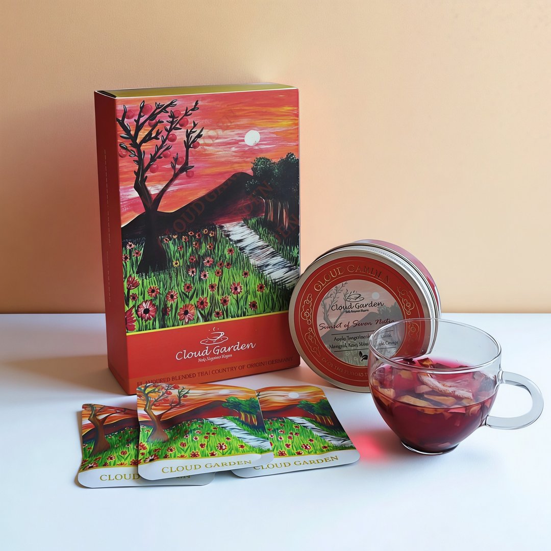 富含维他命 C | 美容抗氧化 | 七国夕霞 花果茶 - 茶 - 植物．花 