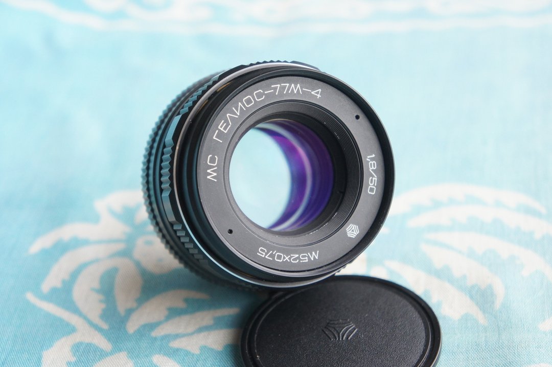 MC HELIOS-77M-4 镜头 F/1.8 58mm 适用于 M42 ZENIT PENTAX CANON - 相机 - 其他材质 