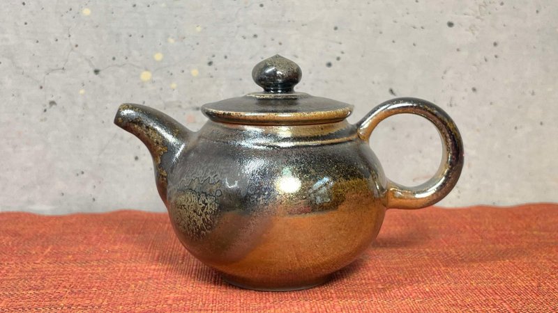 茶壶/正把/柴烧/落灰/杨博戎 - 茶具/茶杯 - 陶 