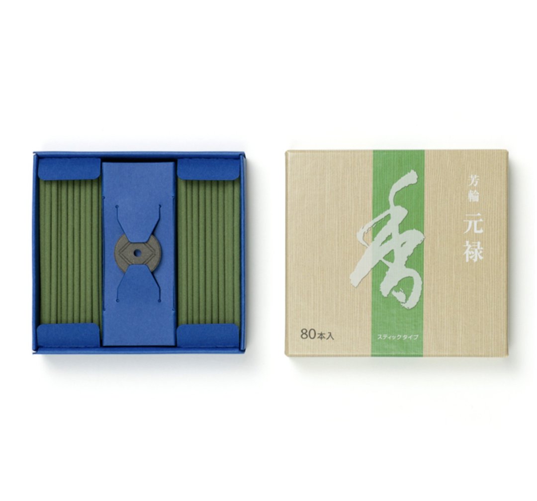元禄Genroku/Retuming Spirit【Horin 芳轮系列】德用 80枚入 - 香薰/精油/线香 - 其他材质 
