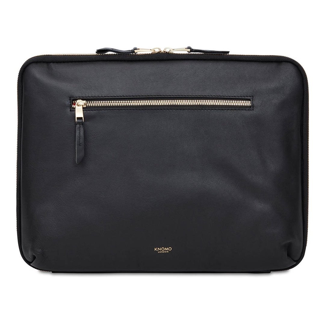 【福利品】Knomad Organiser 13寸牛皮 笔电包 手拿包(黑) - 平板/电脑保护壳 - 真皮 黑色