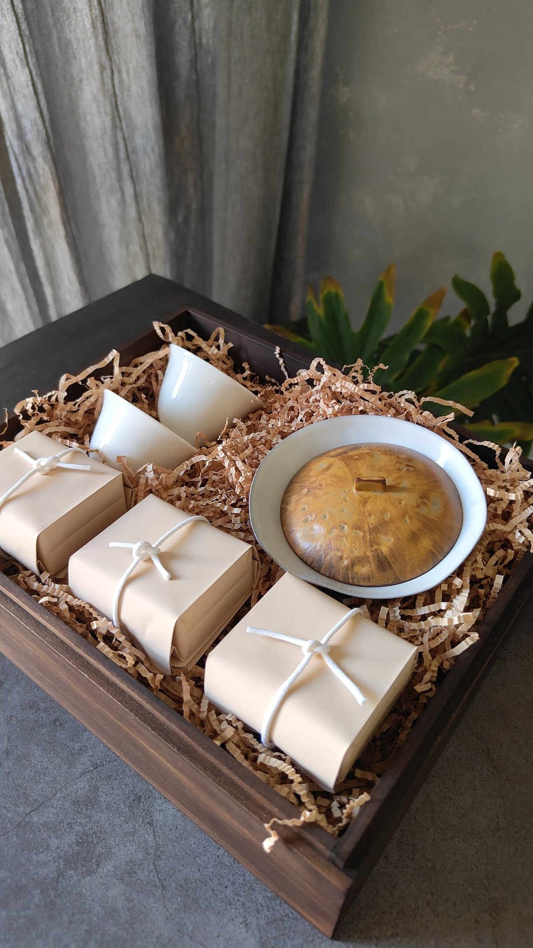 3种台湾特色乌龙茶礼盒 - 茶 - 纸 白色