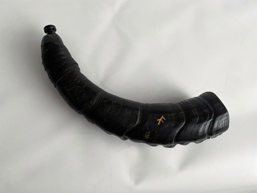Bukkehorn Bockhorn Blowing Horn - 吉他/乐器 - 其他材质 黑色