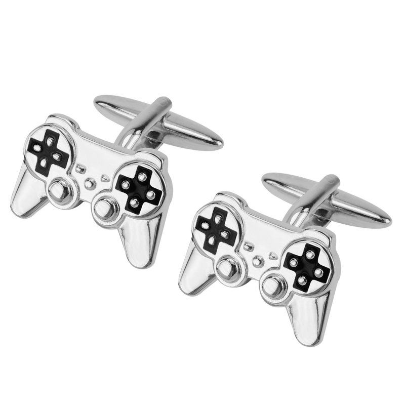 游戏遥控器袖扣 - 袖扣 - 其他金属 黑色