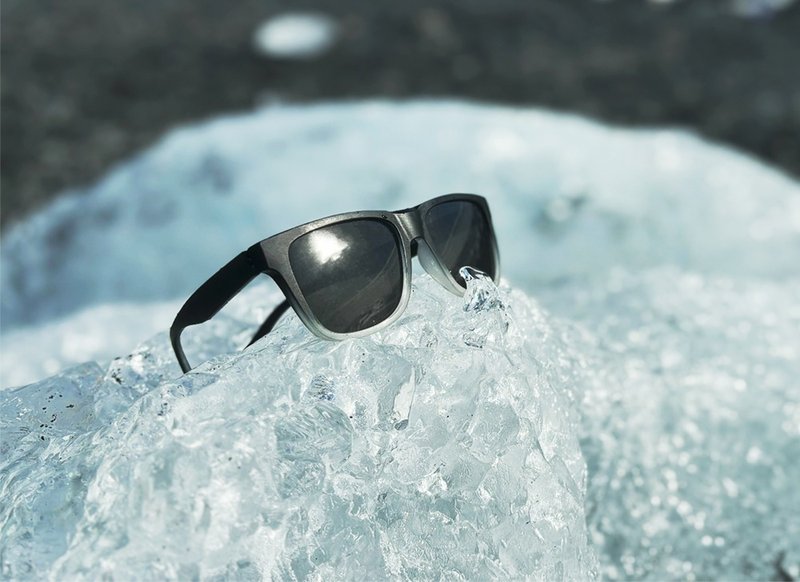 2is KumD 太阳眼镜 偏光│经典方框│抗UV400 - 墨镜 - 塑料 黑色