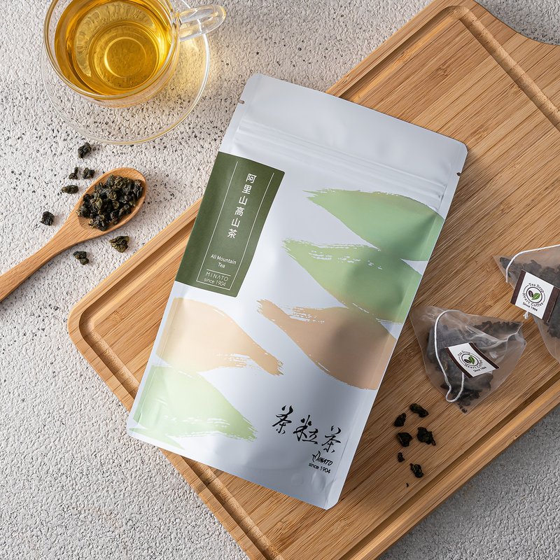 【茶粒茶】阿里山茶(8入/袋)  原片茶回甘顺口 - 茶 - 新鲜食材 绿色