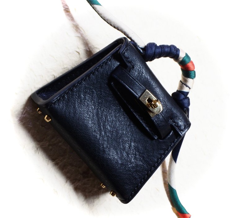 Minikelly丨挂饰丨耳机包丨支持定制化订制丨意大利牛皮 - 皮夹/钱包 - 真皮 