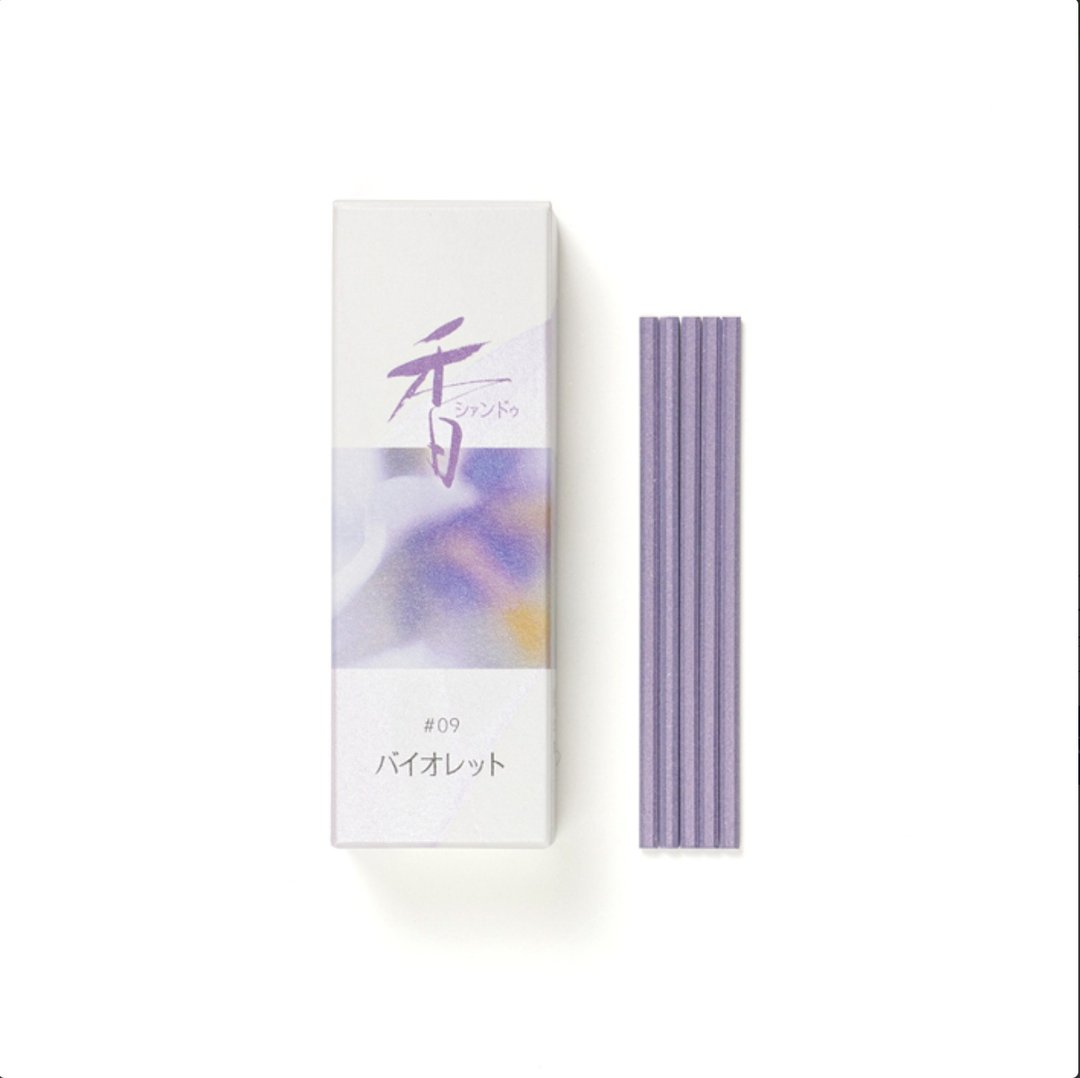 绝版品 紫罗兰 Violet线香【松荣堂 Xiang Do香道系列 】 - 香薰/精油/线香 - 浓缩/萃取物 紫色