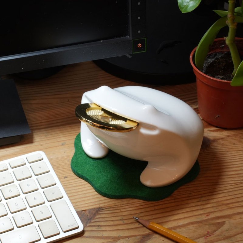 【招财小物】揪吉聚宝 陶瓷扑满-共三色 - 摆饰 - 瓷 多色