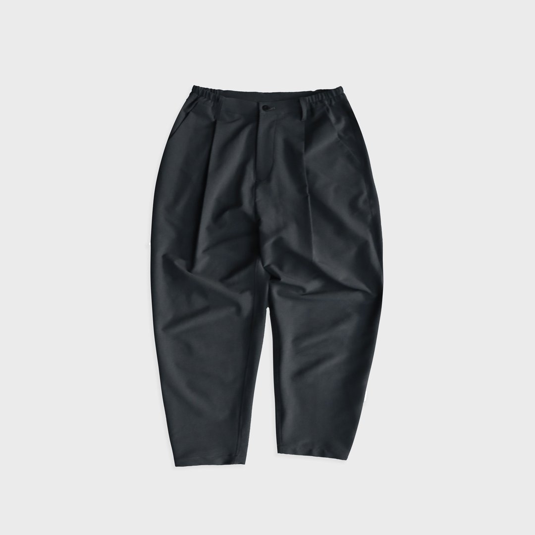 DYCTEAM - RePET Ankle length pants (gray/blue) - 男士长裤 - 其他材质 黑色