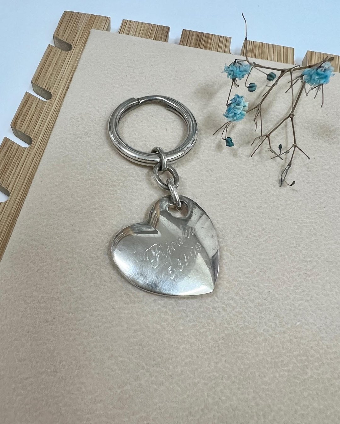 Tiffany 二手精品 心型包包挂饰  直俓29mm 长度 7cm - 吊饰 - 贵金属 