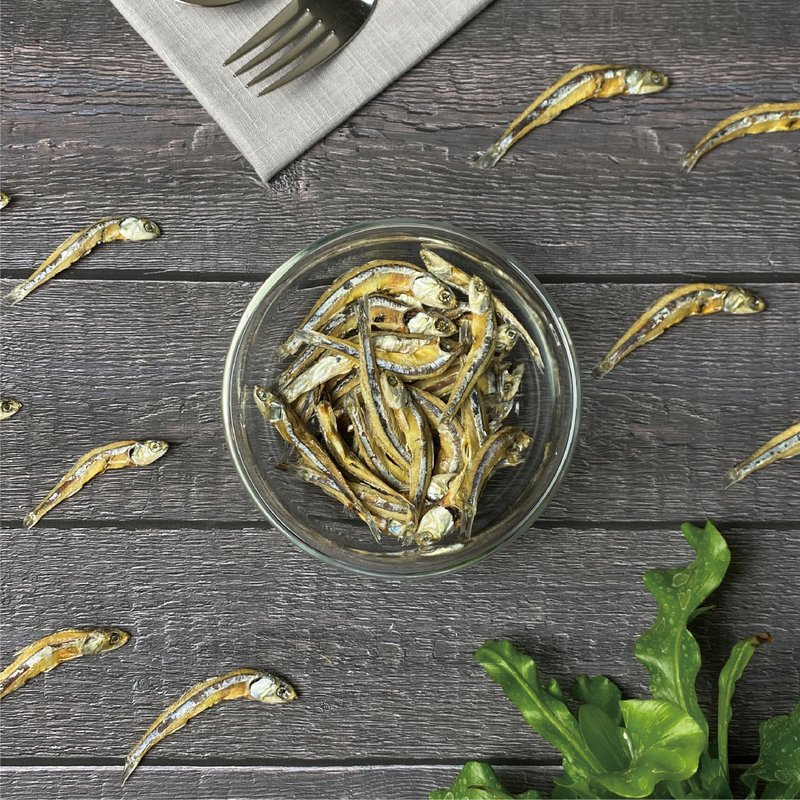 【海味丁香鱼】天然钙质 无盐添加－犬猫皆适 - 猫罐头/鲜食 - 新鲜食材 橘色