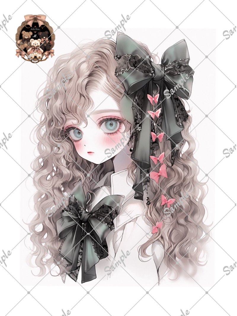 原创人物贴纸 - 贴纸 - 纸 