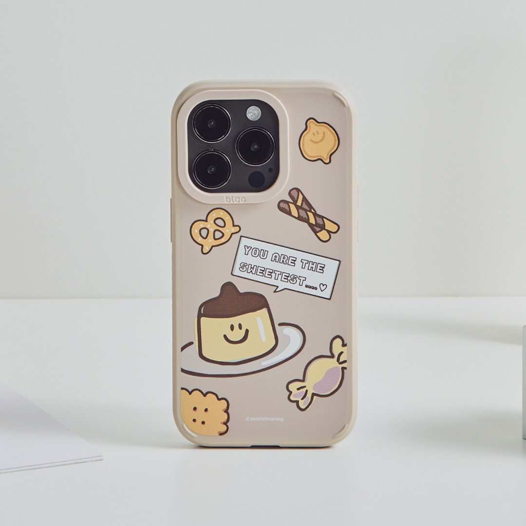 Second Morning甜甜布丁峡谷强悍MagSafe iPhone手机壳 - 手机壳/手机套 - 塑料 卡其色