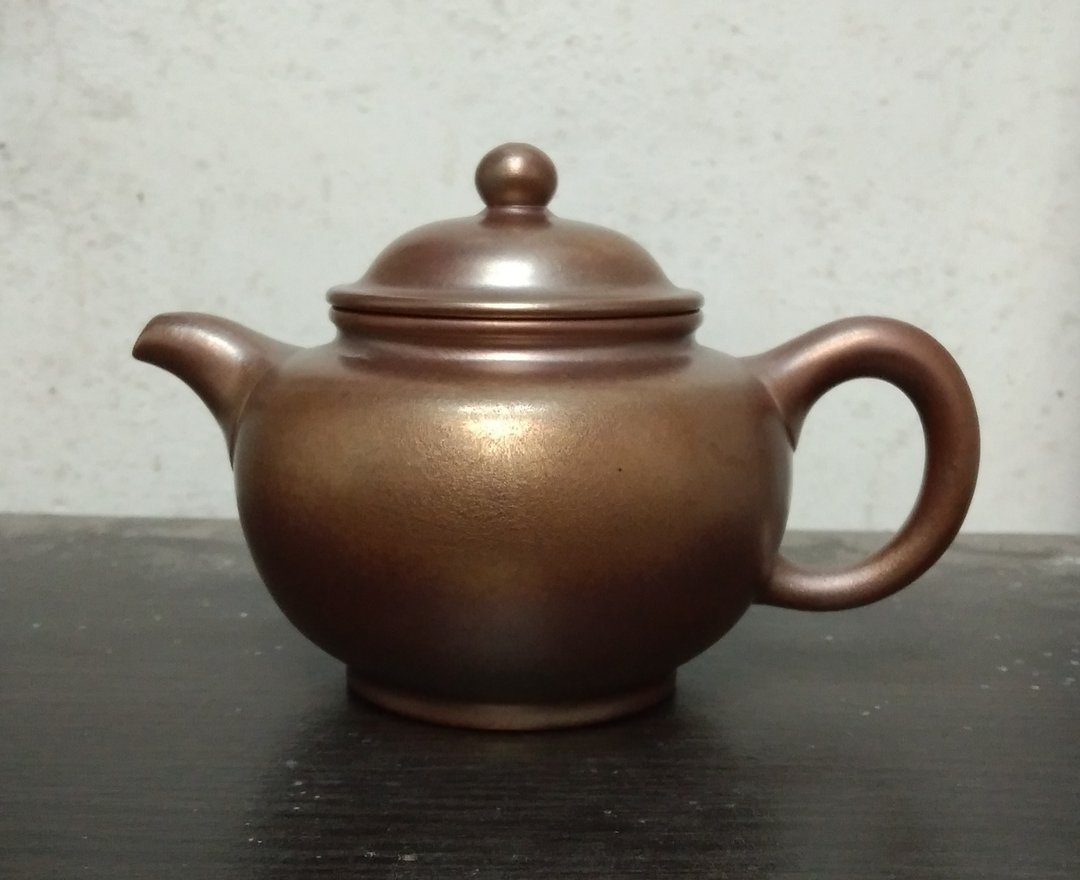 玫瑰金圆满壶 陶艺 茶具 玫瑰金 - 茶具/茶杯 - 陶 