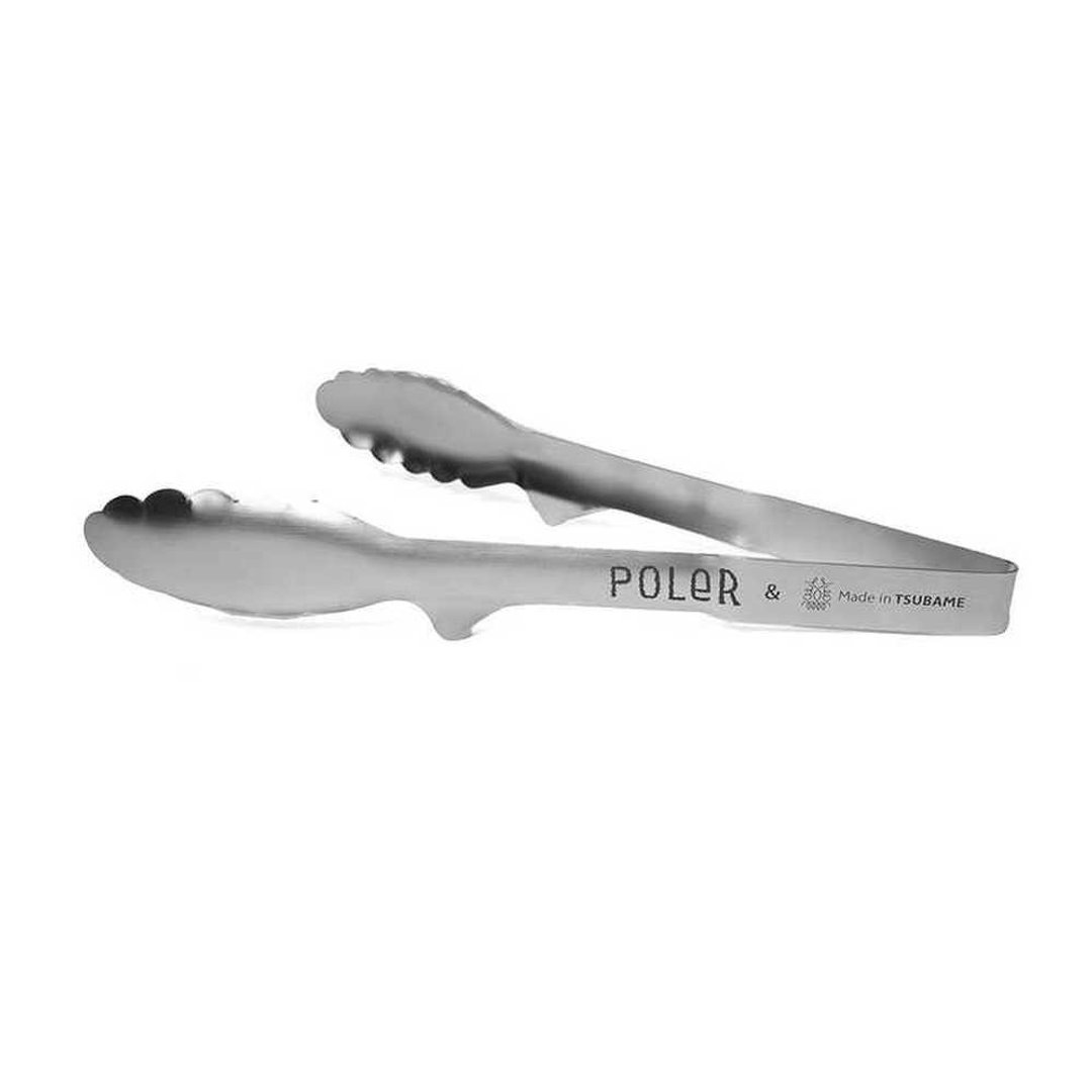 日本限定 POLER GRILL TONG 日本制燕三条烤肉夹 - 露营用品 - 聚酯纤维 银色