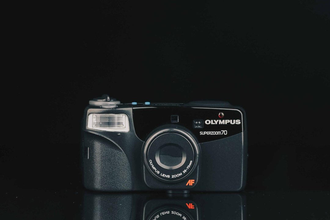 Olympus SUPER ZOOM 70 #6890 #135底片相机 - 相机 - 其他金属 黑色